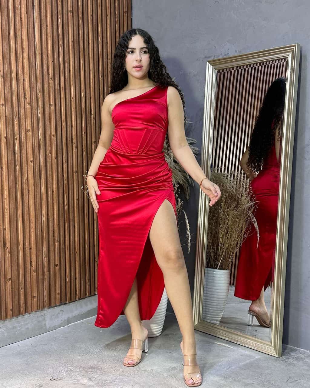 Vestido Carola Rojo