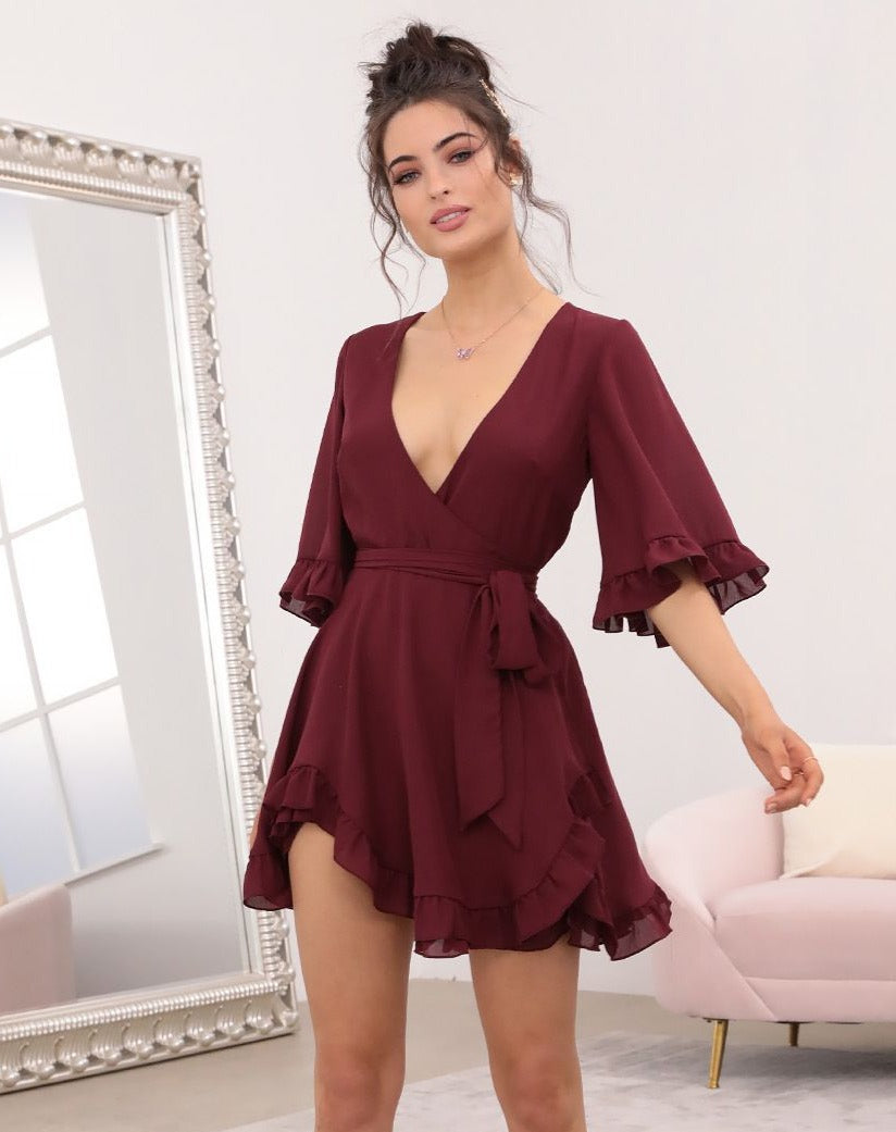 Vestido Bianca Vino