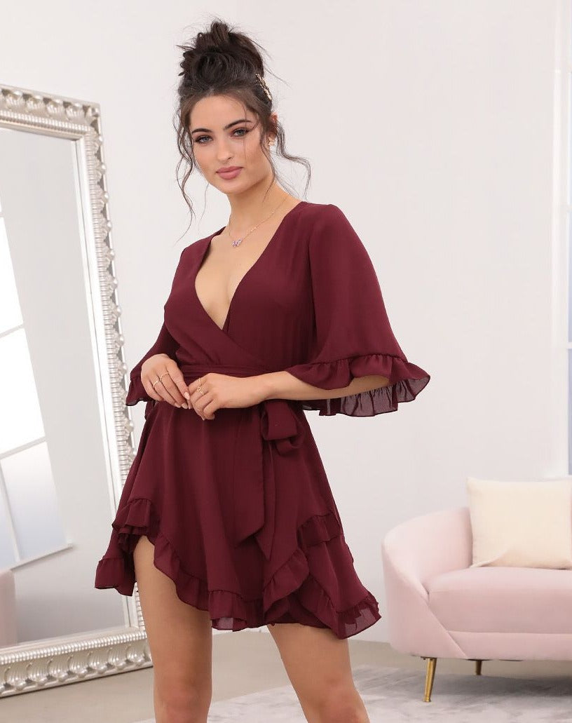 Vestido Bianca Vino