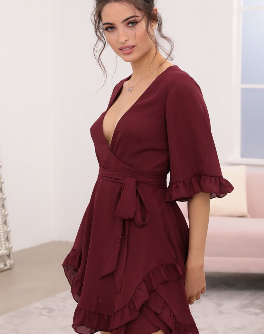 Vestido Bianca Vino